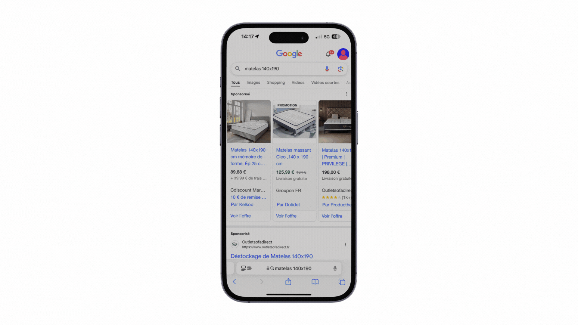 Google Shopping avec Cdiscount